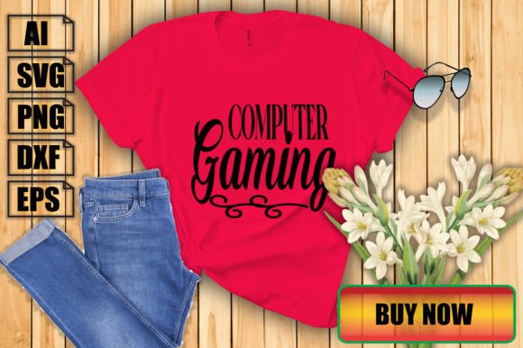 Computer Gaming Graphics for Print Templates and Branding