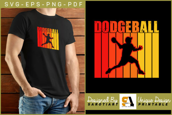 Dodgeball Graphics for Crafts and Digital Products