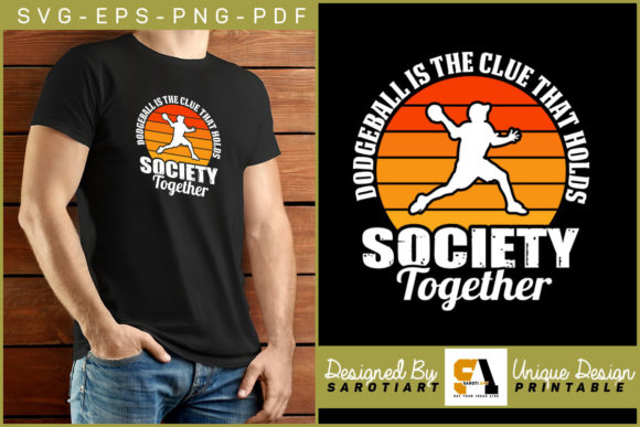 Dodgeball is the Clue That Holds Society Graphics and Crafts