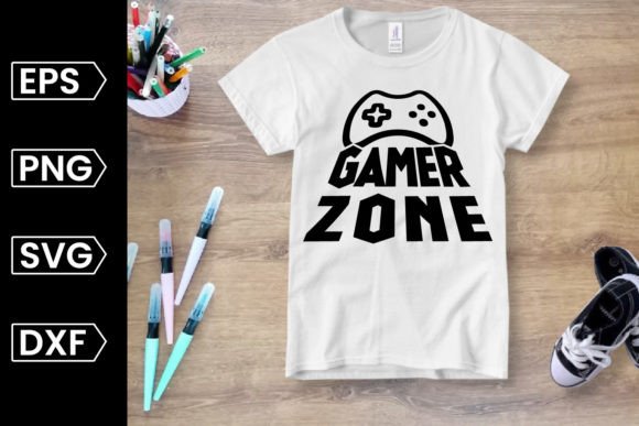 Gamer Zone SVG Graphics for Crafts