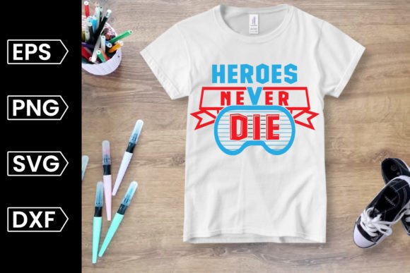Heros Never Die SVG Design Review