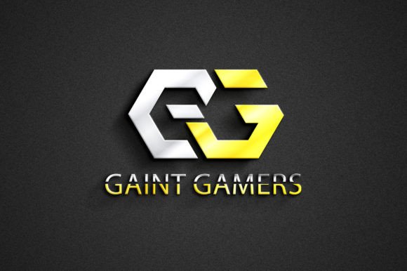 Letters GG Gaming Logo Template: A Graphic Design Asset for Modern Logos