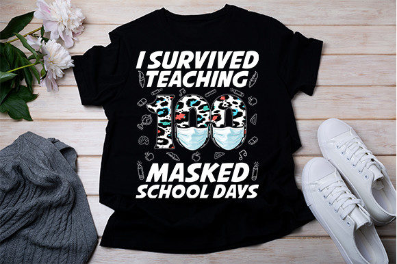 Teacher 100 Masked School Day: A Graphics and Crafts Review
